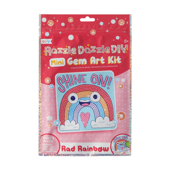 Misc. Razzle Dazzle D.I.Y. Mini Gem Art Kit: Rad Rainbow [Multiple Languages] Book