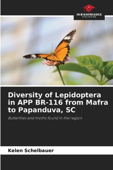 Paperback Diversity of Lepidoptera in APP BR-116 from Mafra to Papanduva, SC Book