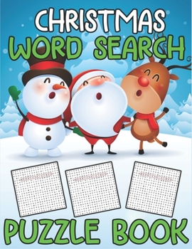 Christmas Word Search Puzzle Book: A Unique Large Print Christmas Word Search Book For Everyone (Fun Puzzlers Large Print Word Search Books)