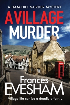 Paperback A Village Murder [Large Print] Book