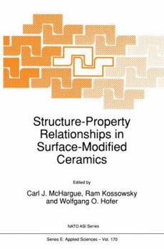 Paperback Structure-Property Relationships in Surface-Modified Ceramics Book