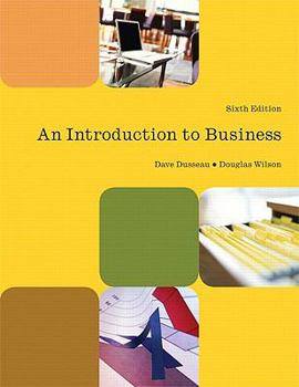 Paperback An Introduction to Business Book