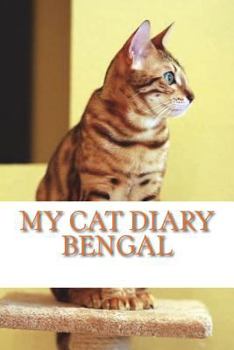 Paperback My cat diary: Bengal Book