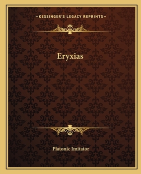 Paperback Eryxias Book