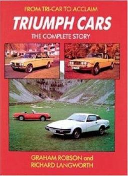 Paperback Triumph Cars: The Complete Story Book