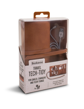 Misc. Supplies Bookaroo Travel Tech-Tidy Brown Book