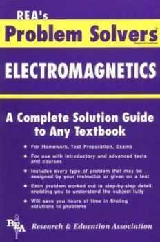 Paperback Electromagnetics Problem Solver Book