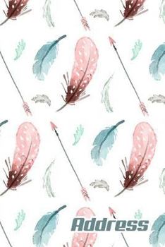 Address.: Address Book. (Vol. B54) Bohemian Design. Glossy Cover,Contract Large Print, Font, 6" x 9" For Contacts, Addresses, Phone Numbers, Emails, Birthday And More.