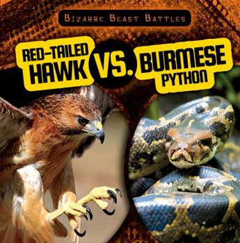 Library Binding Red-Tailed Hawk vs. Burmese Python Book