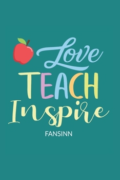 Paperback Funny School Teacher Notebook: Lined Paper Journal 6x9 - 120 Pages Book