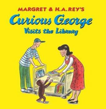 Hardcover Curious George Visits the Library Book