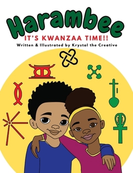 Paperback Harambee, It's Kwanzaa Time!! Book