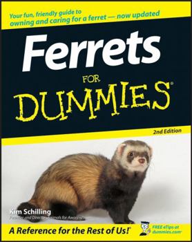 Paperback Ferrets for Dummies Book