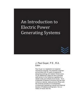 Paperback An Introduction to Electric Power Generating Systems Book
