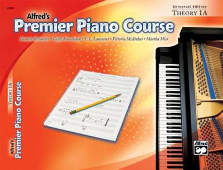 Paperback Premier Piano Course Theory, Bk 1A: Universal Edition (Premier Piano Course, Bk 1A) Book