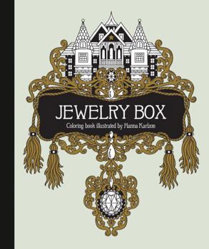 Hardcover Jewelry Box Coloring Book: Published in Sweden as Smyckeskrinet Book