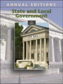 Paperback Annual Editions: State and Local Government Book