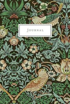 Journal : Vintage Floral Design - Journal, Notebook, Diary (College Ruled)
