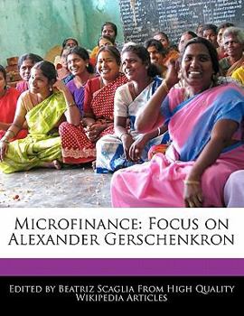 Microfinance : Focus on Alexander Gerschenkron