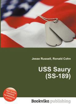 Paperback USS Saury (Ss-189) Book