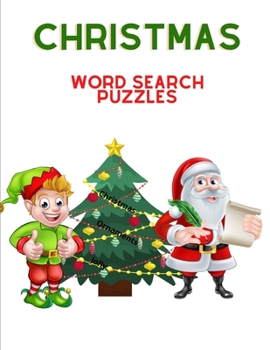 Paperback Christmas Word Search Puzzles: Word Search Christmas Puzzles for Kids Book