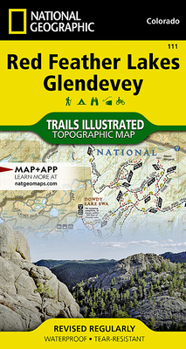Loose Leaf Red Feather Lakes, Glendevey Map Book