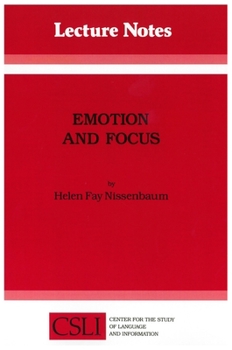 Paperback Emotion and Focus Book
