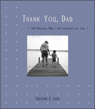 Hardcover Thank You, Dad Book