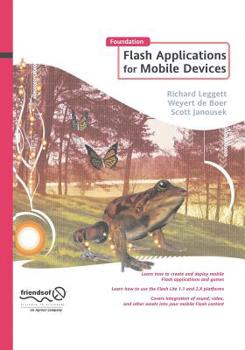 Paperback Foundation Flash Applications for Mobile Devices Book