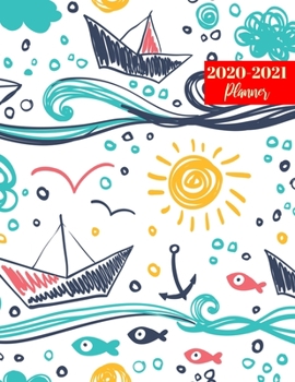 Paperback 2020-2021 Planner: Nifty Jan 1, 2020 to Dec 31, 2021: Daily, Weekly & Monthly View Planner, Organizer & Diary Book
