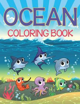 Paperback Ocean Coloring Book