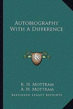 Paperback Autobiography With A Difference Book