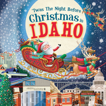 Hardcover 'Twas the Night Before Christmas in Idaho Book