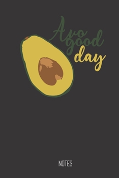 avogood day: small lined Fruit Pun Notebook / Travel Journal to write in (6'' x 9'') 120 pages