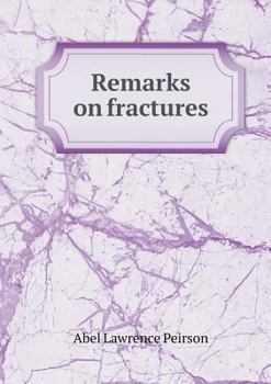 Paperback Remarks on fractures Book