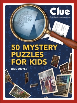Paperback Clue: 50 Mystery Puzzles for Kids Book