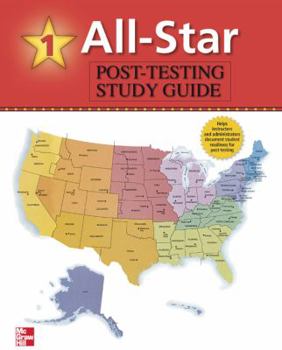 Paperback All-Star - Book 1 (Beginning) - USA Post-Test Study Guide Book