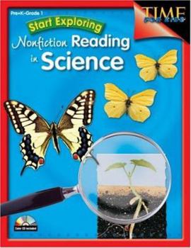 Paperback Start Exploring Nonfiction Reading in Science: PreK-Grade 1 [With CDROM] Book