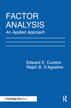 Paperback Factor Analysis: An Applied Approach Book