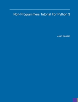 Paperback Non-Programmers Tutorial For Python 3 Book