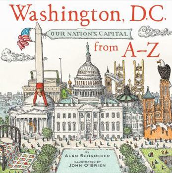 Hardcover Washington D.C. from A-Z Book