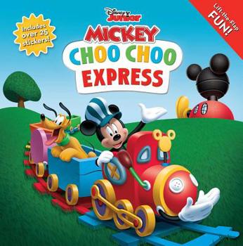 Paperback Disney Mickey Mouse Clubhouse: Choo Choo Express Lift-The-Flap Book