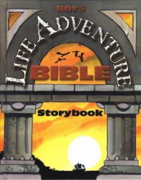 Hardcover Boys Life Adventure Bible Storybook Book