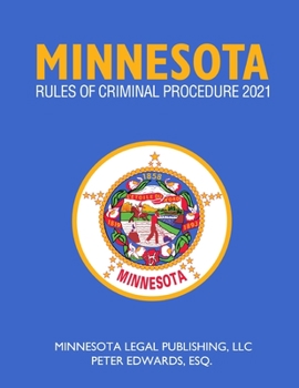 Paperback Minnesota Rules of Criminal Procedure Book