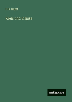 Paperback Kreis und Ellipse [German] Book
