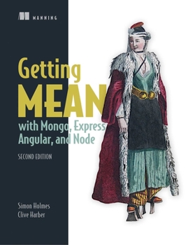 Paperback Getting Mean with Mongo, Express, Angular, and Node Book