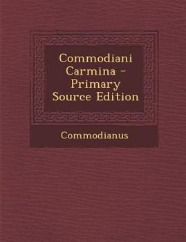 Commodiani Carmina