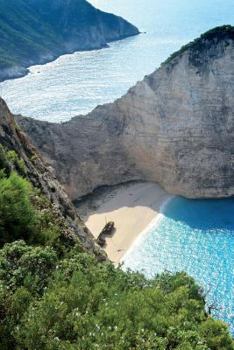 Paperback Navagio Beach Zakynthos Island in Greece Journal: 150 page lined notebook/diary Book