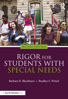 Paperback Rigor for Students with Special Needs Book