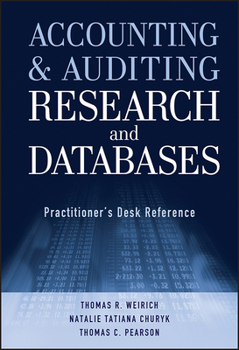 Hardcover Accounting and Auditing Research and Databases Book